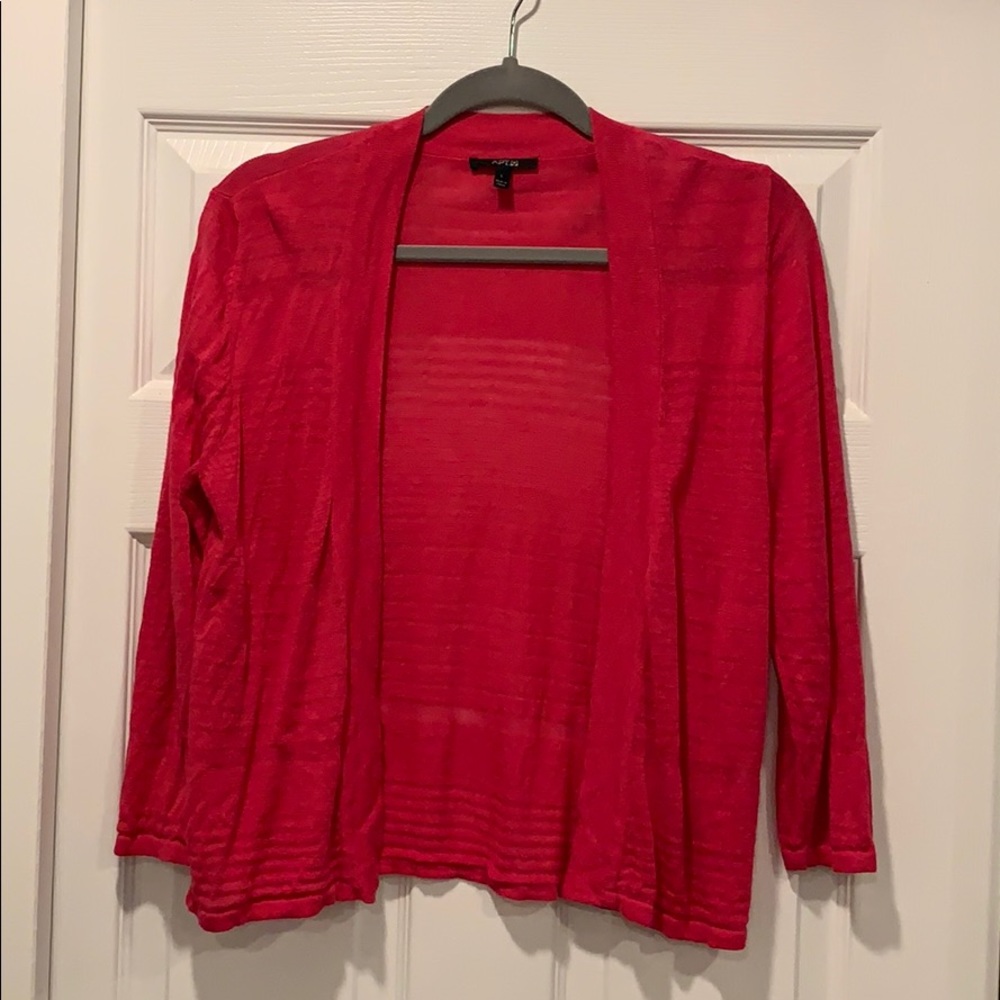 💖 Apt. 9 Hot Pink Lightweight Cardigan Sweater | Workwear & Casual Chic 💖